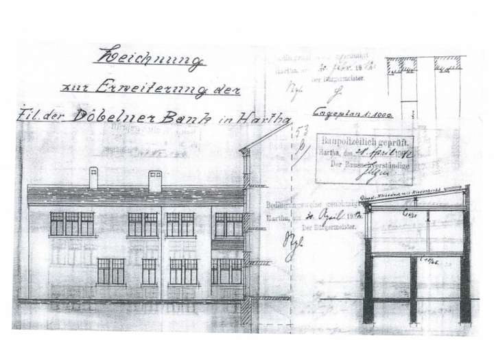 Hinterhaus-Seitenansicht