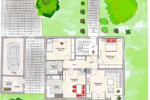 Sie wünschen sich viel Platz? Gepflegtes 2 Fam.-Haus mit Garage und Garten im ruhigen, sonnigen Gr� – Die vollständige Adresse der Immobilie erhältst du vom Anbieter., 97486 Königsberg in Bayern – Vorschaubild 20