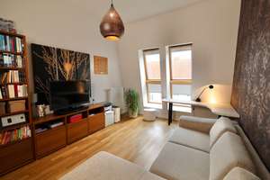 LOFT-STYLE PENTHOUSE MIT AUFZUG - STILVOLLE EINBAUKÜCHE & EINBAUTEN - SONNIGE TERRASSE & KAMIN – Oldenburger Str. 2, 10551 Moabit, Berlin – Vorschaubild 9