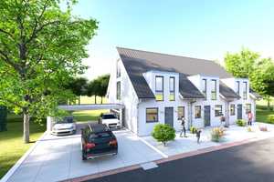 NEUBAU Reihenmittelhaus in D-Vennhausen 130m² Wfl. inkl. Grundstück 341m² – Düsseldorf – Vorschaubild 2