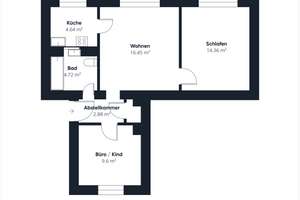 Kapitalanlage in Augsburg-Oberhausen: vermietete 3-Zimmer-Wohnung mit Stellplatz – Die vollständige Adresse der Immobilie erhältst du vom Anbieter., 86154 Oberhausen-Nord, Augsburg – Vorschaubild 7