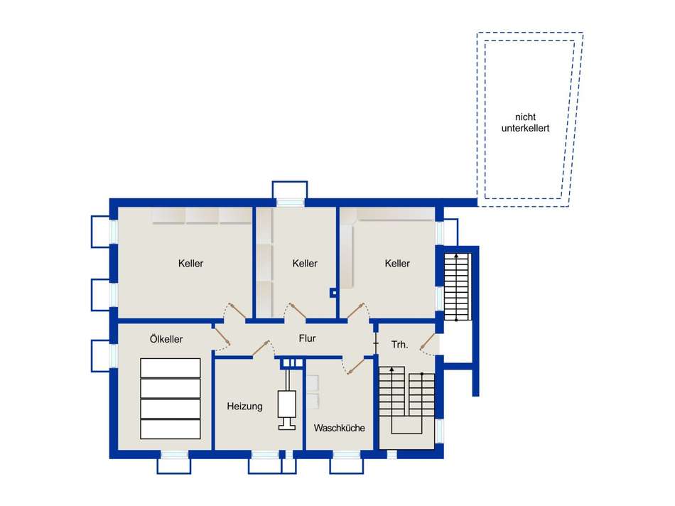 Grundriss Kellergeschoss