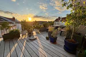 Traumhafte 4 Zimmer Dachgeschosswohnung mit Dachterrasse in Toplage am Lindener Marktplatz
