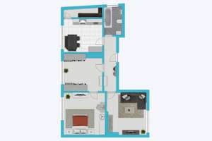 Lichtdurchflutete 3-Zimmer-Wohnung am Marschiertor – zwischen Altstadt und Hauptbahnhof – Die vollständige Adresse der Immobilie erhältst du vom Anbieter., 52064 Marschiertor, Aachen – Vorschaubild 14