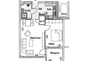 Moderne 2-Zimmer- Wohnung (Baujahr 2008) mit Wintergarten in Stuttgart West, direkt an U-Bahn – Bebelstraße 78, 70183 Vogelsang, Stuttgart – Vorschaubild 8