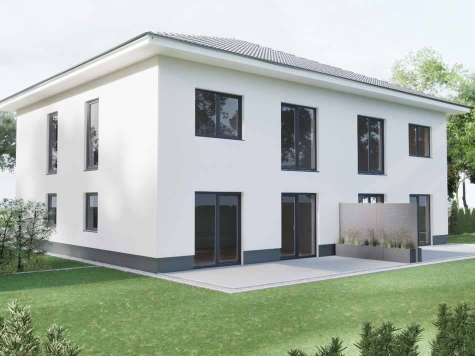 Terrasse Doppelhaushälfte