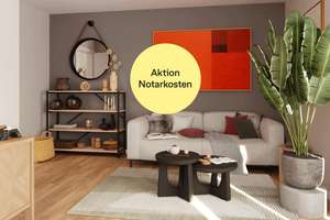 Rundumlaufende Dachterrasse mit Zugang aus allen Räumen