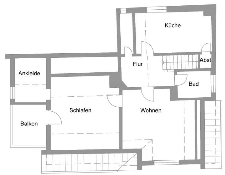 Grundriss DG Bestand