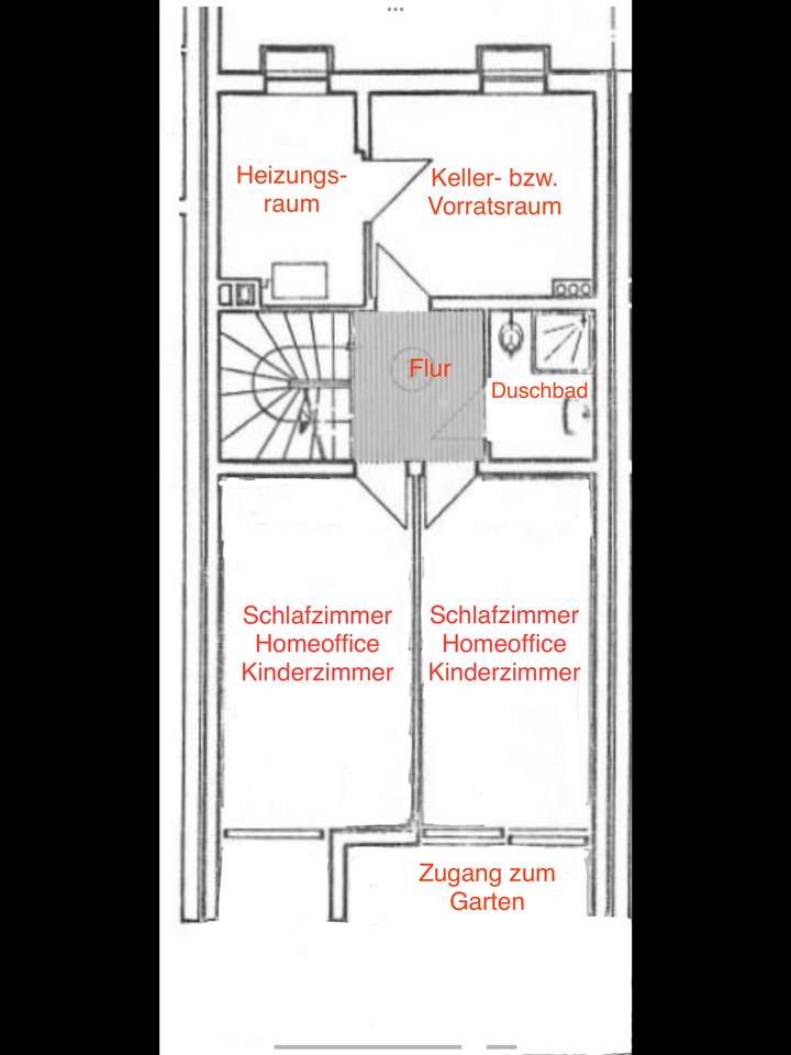 Grundriss Untergeschoss