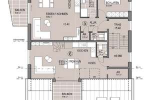 Moderne 2,5 und 3,5 Zimmer-Wohnung mit sonnigem Balkon oder Terrasse in Weilheim/Teck – Wühlestraße 7, 73235 Weilheim an der Teck – Vorschaubild 6