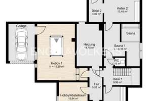 Exklusives Einfamilienhaus mit idyllisch angelegtem Garten und Einliegerwohnung – 60598 Sachsenhausen-Süd, Frankfurt am Main – Vorschaubild 30