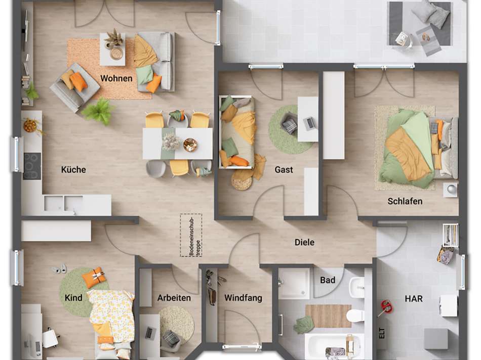 Grundriss-Winkelbungalow-Bunga