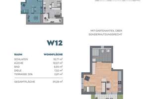 Klarheit trifft auf eine grüne Terrasse – Die vollständige Adresse der Immobilie erhältst du vom Anbieter., 72770 Betzingen, Reutlingen – Vorschaubild 2