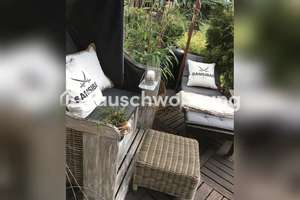 Tauschwohnung: Außergewöhnlich schöne naturnahe Terrassenwohnung 2 Zimmer