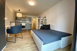 Möbliertes Apartment in zentraler Lage von Würzburg, Nähe Zeppelinstraße – Friedenstraße 15, 97072 Sanderau, Würzburg – Vorschaubild 4