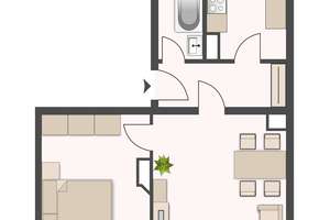 Erstbezug nach Modernisierung! Inkl. EBK! – Rathausstraße 82, 4416 Markkleeberg – Vorschaubild 9