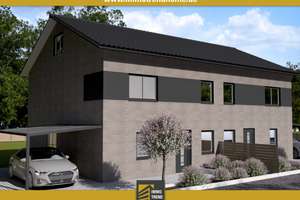 KfW-40 Doppelhaus-Stadtvilla – Energieeffizient, schlüsselfertig & zukunftssicher – Die vollständige Adresse der Immobilie erhältst du vom Anbieter., 49124 Georgsmarienhütte – Vorschaubild 1