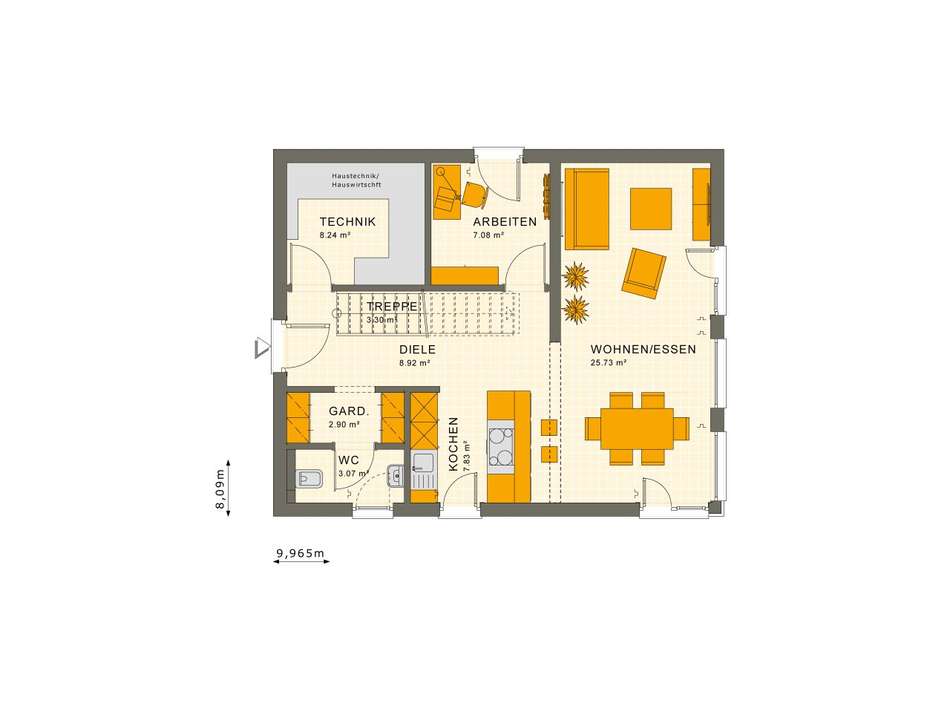 Grundriss Erdgeschoss