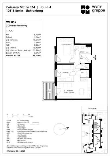 Zwieseler Straße 164-H4-WE059-