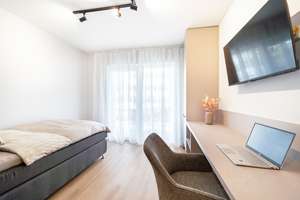 All inclusive Voll möbliertes 1-Zimmer-Apartment direkt an der Universität Bielefeld – Voltmannstraße 26, 33615 Schildesche, Bielefeld – Vorschaubild 4