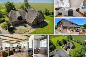 SYLT vor der Tür | Exkl. Reetdachtraum | 275qm2 – 7 Zimmer - 4.465qm2 Grunsdtück | Sauna, EBK. uvm. – Die vollständige Adresse der Immobilie erhältst du vom Anbieter., 25924 Emmelsbüll-Horsbüll – Vorschaubild 5