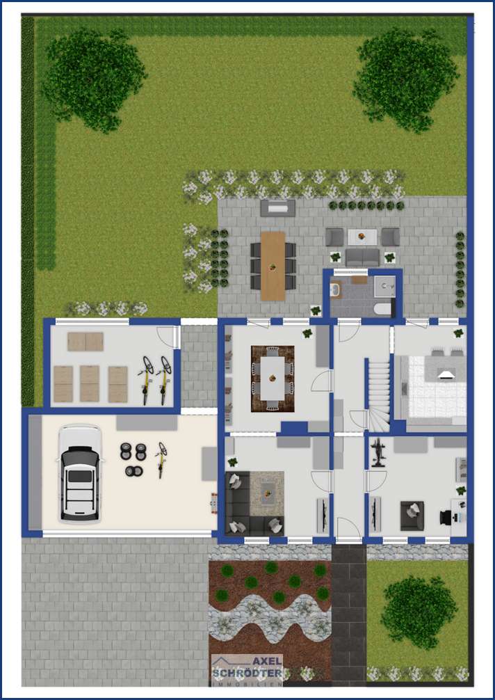 Grundriss Außenbereich