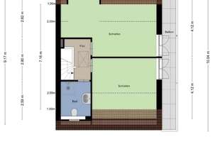 Lichtdurchflutete Maisonette | 3 Balkone | Kochinsel | A+ – Die vollständige Adresse der Immobilie erhältst du vom Anbieter., 51109 Brück, Köln – Vorschaubild 24
