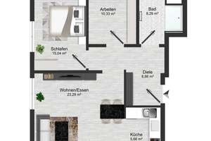 Modernes Wohnen mit wunderschönem Ausblick in HN Ost – Die vollständige Adresse der Immobilie erhältst du vom Anbieter., 74076 Heilbronn, Heilbronn – Vorschaubild 22