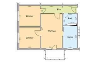 Familienfreundliche Eigentumswohnung   in angenehmer ruhiger Wohnlage  im Westen Rostocks – Die vollständige Adresse der Immobilie erhältst du vom Anbieter., 18106 Evershagen, Rostock – Vorschaubild 2