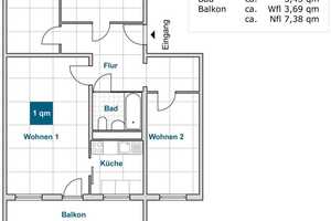 Diese Wohnung sucht neue Mieter! Termin vereinbaren! – Johannes-Paul-Thilman-Str. 10, 1219 Dresden – Vorschaubild 2