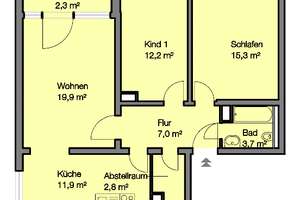 Ganz oben mit neuem Bad! – Karwendelstr. 9, 90471 Langwasser Nordwest, Nürnberg – Vorschaubild 13