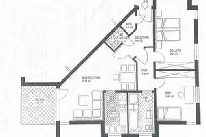 Moderne 3-Zimmer-Wohnung mit Aufzug, Balkon & Einbauküche im beliebten Europaviertel Wiesbaden – Simone-Veil-Str. 1, 65197 Rheingauviertel / Hollerborn, Wiesbaden – Vorschaubild 13
