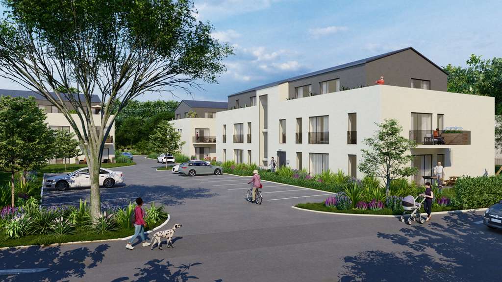 Immobilie in Mertingen - *Neubau* Wohnungen 40,95 - 84,44 m² mitten in Mertingen - Bild 0