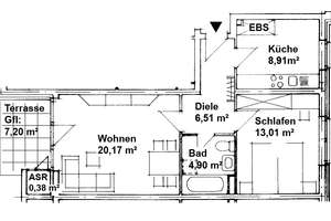 Tolle Wohnung mit Terrasse - neues Laminat bei Einzug – Emilienstraße 6, 9113 Schloßchemnitz, Chemnitz – Vorschaubild 8