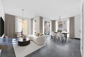 Urbanes Wohnen: 2-Zimmer-Neubauwohnung in zentraler Lage