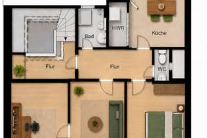 Charmante DG-Wohnung im Altbau – Duisburg-Duissern | 3 Zimmer | Nähe Innenhafen – Schreiberstr. 8, 47058 Duissern, Duisburg – Vorschaubild 4