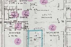 D-Hassels:  3,5-Zimmerwohnung im 1. OG mit Garage sucht neuen Eigentümer – Stendaler Straße 48, 40599 Hassels, Düsseldorf – Vorschaubild 18