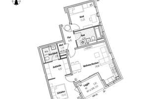 3-Zimmer-Wohnung im "WAVE" mit Loggia, zwei Bädern und E-Stellplatz – Fritz-Bauer-Straße 38, 81249 Aubing-Süd, München – Vorschaubild 15