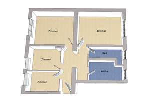 IMMOBERLIN.DE - Komfortable Wohnung zwischen Spree & Mierendorffplatz – Die vollständige Adresse der Immobilie erhältst du vom Anbieter., 10589 Charlottenburg, Berlin – Vorschaubild 6