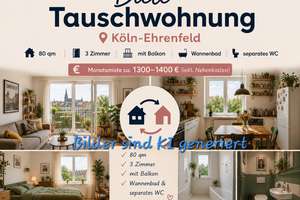 !! Tauschwohnung !! 3-Zimmer-Wohnung in Köln-Ehrenfeld gegen kleiner – Melatengürtel 71, 50825 Ehrenfeld (Ortsteil), Köln – Vorschaubild 3