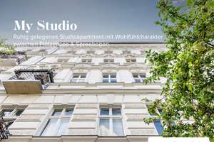 My Studio - Ruhig gelegenes Studioapartment mit Wohlfühlcharakter zwischen Plötzensee & Spreebogen – Die vollständige Adresse der Immobilie erhältst du vom Anbieter., 10553 Moabit, Berlin – Vorschaubild 1