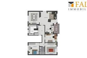 Großzügige, teilentkernte 5-Zimmer-Wohnung in Rheinnähe – Die vollständige Adresse der Immobilie erhältst du vom Anbieter., 53179 Rüngsdorf, Bonn – Vorschaubild 15