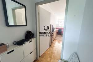 Helles Apartment mit EBK und TG-Stellplatz direkt am Rennplatz. Frei ab 01.07. – Die vollständige Adresse der Immobilie erhältst du vom Anbieter., 93049 Westenviertel, Regensburg – Vorschaubild 2