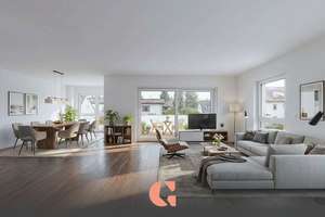 Maisonette in moderner DHH - Gartenanteil & nachhaltige Wärmepumpe