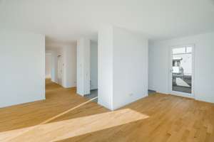 München-Pendler aufgepasst! Erstbezug: 4-Zimmer-Penthouse inkl. EBK  Whg. 28 – Zugspitzstraße 5 a, 86163 Hochzoll-Nord, Augsburg – Vorschaubild 3