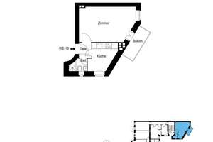 Kapitalanlage in Berlin-Friedenau: Vermietete 1-Zimmer-Wohnung mit Balkon – Rheingaustraße 16a, 12161 Friedenau, Berlin – Vorschaubild 8