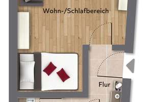 1A-Lage zwischen Hauptmarkt und Burg Nürnberg! Leerstehende 1-Zi.-Wohnung mit Balkon – Die vollständige Adresse der Immobilie erhältst du vom Anbieter., 90403 Altstadt, Sankt Sebald, Nürnberg – Vorschaubild 8