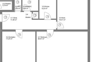 Bezugsfreie 3-Zimmer-Wohnung mit Aufzug - umfassend saniert – Weidenbruch 1, 52525 Heinsberg – Vorschaubild 9