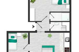 24.8.Besichtigung:Mit dem Koffer sofort einziehen - Voll möbliertes Luxus-Apartment, zentral gelegen – Kastanienallee 52, 10119 Berlin – Vorschaubild 30