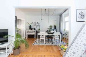 Sonnige 3-Zimmer-Altbauwohnung mit Balkon in MG City, Nähe Bunter Garten – Parkstrasse 66, 41061 Gladbach, Mönchengladbach – Vorschaubild 2